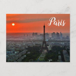 Paris Eiffel Tower Briefkaart