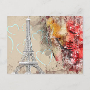Paris Eiffel Tower Briefkaart
