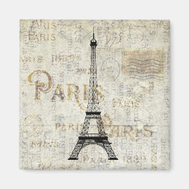 Paris Eiffel Tower Briefkaart Magnet