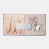 Paris Eiffel Tower Bureaumat (Keyboard & Muis)