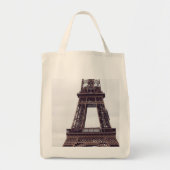Paris Eiffel Tower Canvas tas (Voorkant)