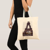 Paris Eiffel Tower Canvas tas (Voorkant (product))