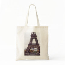 Paris Eiffel Tower Canvas tas