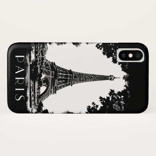 Paris Eiffel Tower Case-Mate iPhone Case (Achterkant (horizontaal))
