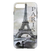 Paris Eiffel Tower Case-Mate iPhone Case (Achterkant)