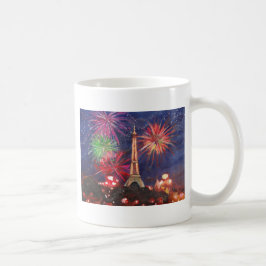 Paris Eiffel Tower City of Love met Silvester New Koffiemok
