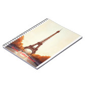 Paris Eiffel Tower Cornhole– France Travel Design. Notitieboek (Linkerzijde)