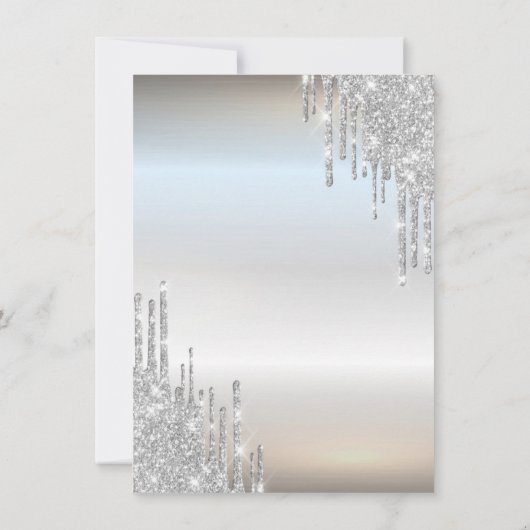 Paris Eiffel Tower, Drives Balloons Quinceañera Kaart (Achterkant)