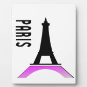 Paris Eiffel Tower Fotoplaat (Voorkant)