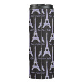 Paris Eiffel Tower France Thermal Tumbler Thermosbeker (Achterkant)