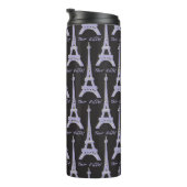 Paris Eiffel Tower France Thermal Tumbler Thermosbeker (Geroteerd rechts)