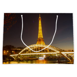 Paris Eiffel Tower Gift Bag Groot Cadeauzakje