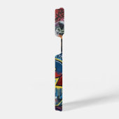 Paris Eiffel Tower Graffiti Street Art iPhone Hoesje (Rechterkant)