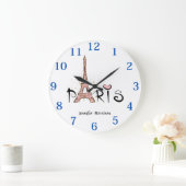 Paris Eiffel Tower Grote Klok (Huis)