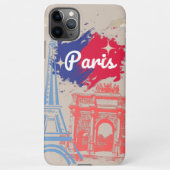 Paris Eiffel Tower iPhone Hoesje (Achterkant)
