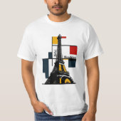 paris eiffel tower jnf t-shirt (Voorkant)