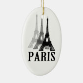 Paris Eiffel Tower Keramisch Ornament (Rechts)