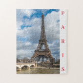 Paris Eiffel Tower klassiek uitzicht puzzel Legpuzzel (Verticaal)