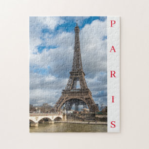 Paris Eiffel Tower klassiek uitzicht puzzel Legpuzzel