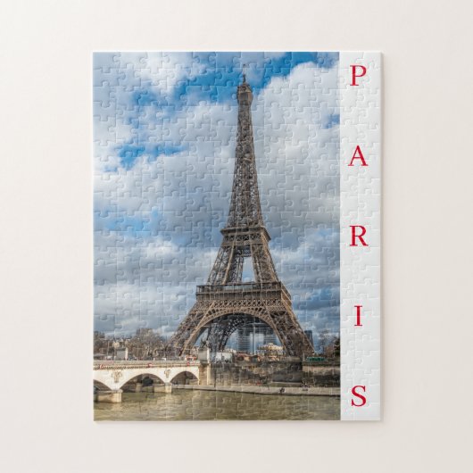 Paris Eiffel Tower klassiek uitzicht puzzel Legpuzzel (Verticaal)