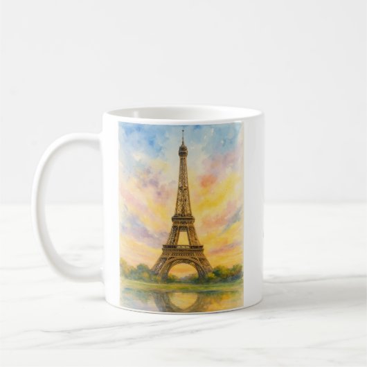 Paris Eiffel Tower Koffiemok (Links)