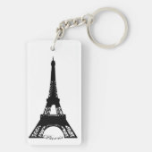 Paris Eiffel Tower Macaron Sleutelhanger (achterkant)