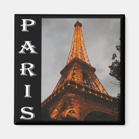 Paris Eiffel Tower Magnet (Voorkant)