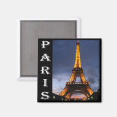 Paris Eiffel Tower Magnet (Voorkant / Achterkant)