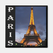 Paris Eiffel Tower Magnet (Voorkant)