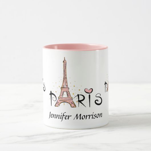 Paris Eiffel Tower Mok (Midden)
