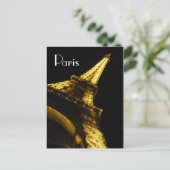 Paris Eiffel Tower Notecard Briefkaart (Staand voorkant)
