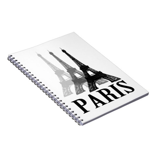 Paris Eiffel Tower Notitieboek (Rechterzijde)