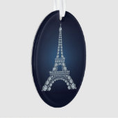 Paris Eiffel Tower Ornament (voorkant)