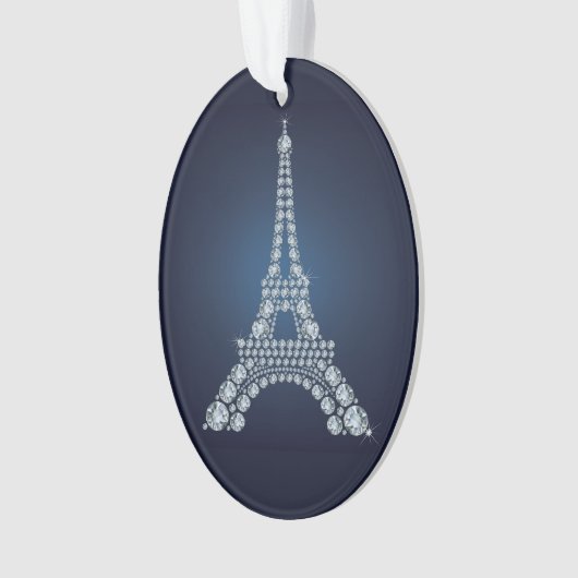 Paris Eiffel Tower Ornament (voorkant)