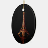 Paris Eiffel Tower Ornament (Links)