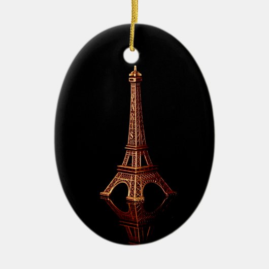 Paris Eiffel Tower Ornament (Voorkant)