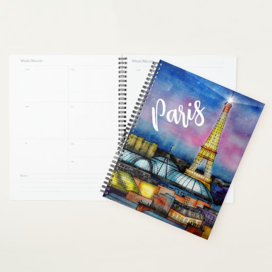 Paris Eiffel Tower Planner (Display)