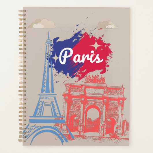 Paris Eiffel Tower Planner (Voorkant)