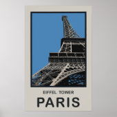 Paris Eiffel Tower Poster (Voorkant)