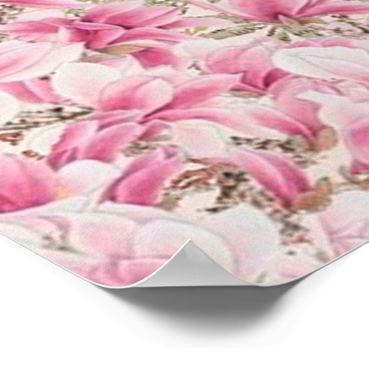 Paris Eiffel Tower Poster (Hoek)