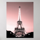 Paris Eiffel Tower Poster (Voorkant)