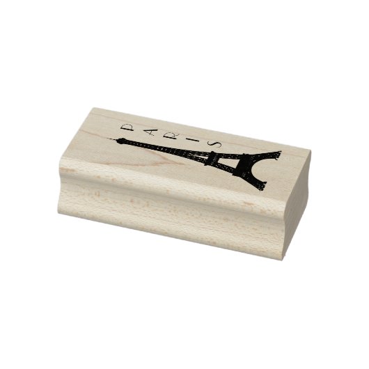 Paris Eiffel Tower Rubberstempel (Stempel)