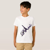 Paris Eiffel Tower Sequin Glitter Sparkle T-shirt (Voorkant volledig)