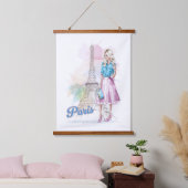 Paris Eiffel Tower sightseeing Hangend Wandkleed (Slaapkamer)