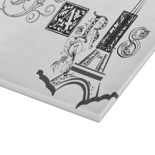 Paris Eiffel Tower Snijplank (Hoek)