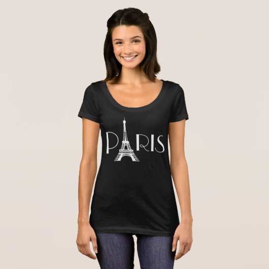 Paris Eiffel Tower T-shirt (Voorkant volledig)