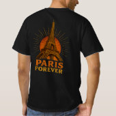 Paris – Eiffel Tower T-shirt (Achterkant)