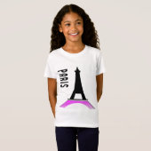 Paris Eiffel Tower T-shirt (Voorkant volledig)
