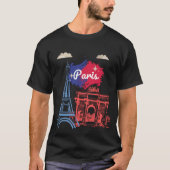 Paris Eiffel Tower T-shirt (Voorkant)