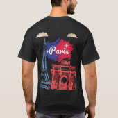Paris Eiffel Tower T-shirt (Achterkant)